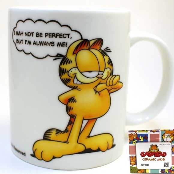 paws Other - Garfield Ceramic Coffee Mug Cup in Gift Box Comic